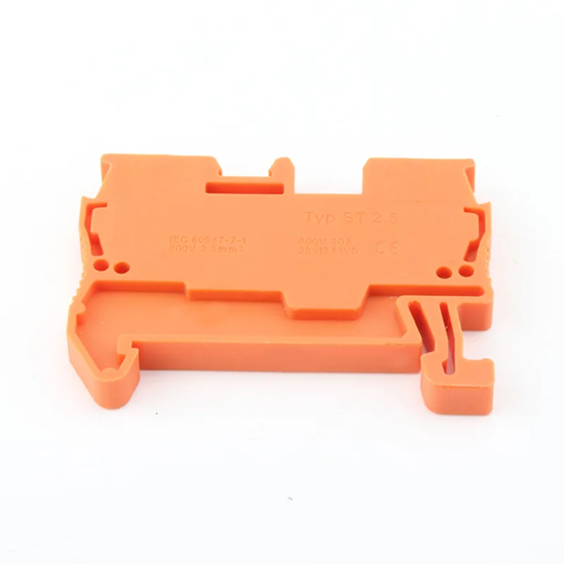 ST 2.5 Spring Din रेल टर्मिनल ब्लक